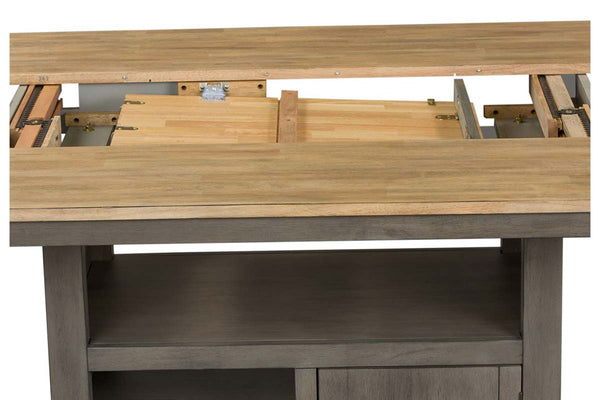 Silverton Rustic Farmhouse Gray Dining Room Collection