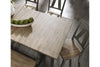 Image of Silverton Rustic Farmhouse Gray Dining Room Collection