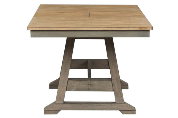 Silverton Rustic Farmhouse Gray Dining Room Collection