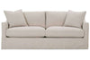 Image of Skyler II 82 Inch Two Cushion Fabric Slipcovered Sofa