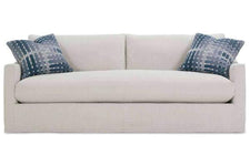 Skyler I 82 Inch "Ready To Ship" Bench Seat Slipcovered Sofa (Photo For Style Only)