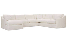 Skyler Ultra Plush Grand Scale Slipcovered Sectional