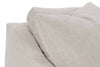 Image of Skyler I 82 Inch Single Bench Cushion Fabric Slipcovered Sofa