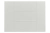 Image of Slater Oyster White Cottage Style Open Shelf Chair Side Table