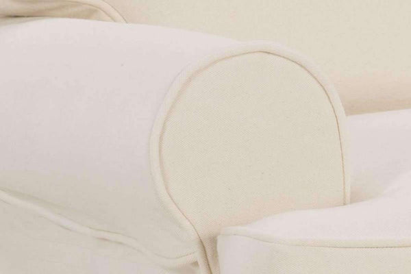 Kayla HERS "Ready To Ship" Slipcovered SWIVEL / GLIDER Chair (Photo For Style Only)