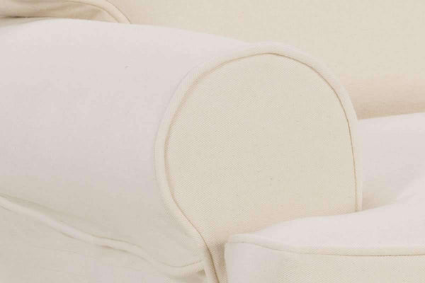 Kayla HERS Casual Slipcovered Swivel Glider Accent Chair