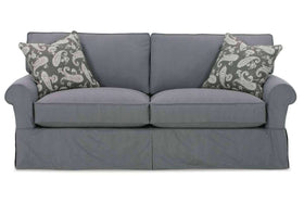 Bethany 78 Inch Slipcovered Apartment Size Full Sleeper Sofa