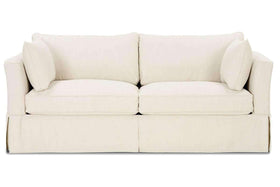 Delilah II 87 Inch Fabric Slipcovered Queen Sleeper Sofa