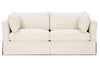 Image of Delilah II 87 Inch Fabric Slipcovered Queen Sleeper Sofa