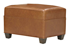 Soho Leather Foot Stool Ottoman