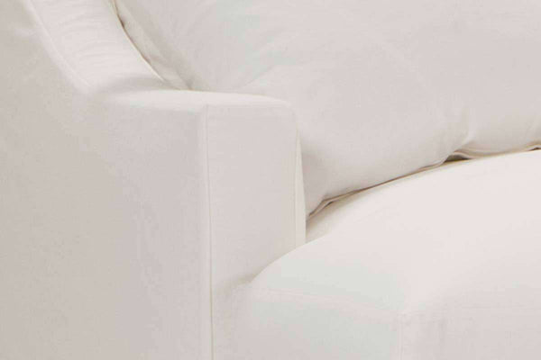 Skyler Ultra Plush Grand Scale Slipcovered Sectional