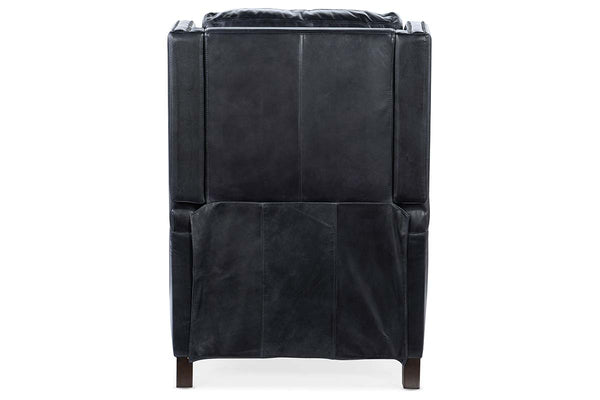 Sylvester Champion Leather "Quick Ship" Pillow Recliner