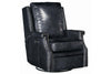 Image of Sylvester Champion Leather "Quick Ship" Swivel Pillow Recliner