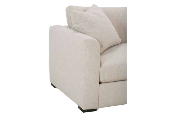 Tamra II 94 Inch Fabric Upholstered Large 2 Cushion Wing Arm Sofa