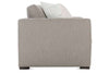 Image of Tamra I 88 Inch Fabric Upholstered Single Bench Seat Wing Arm Sofa