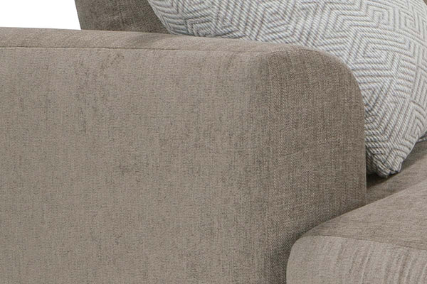 Tamra "Designer Style" Large Scale Wing Arm Fabric Sectional