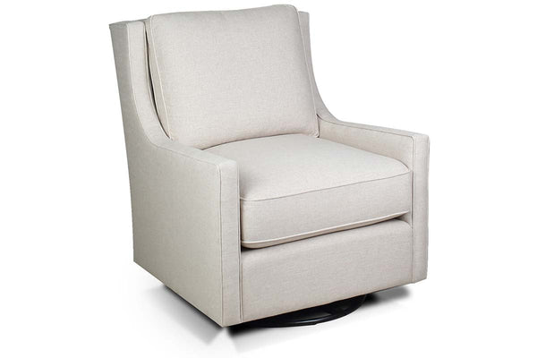 Tamron "Quick Ship" Pillow Back Swivel / Glider Fabric Accent Chair