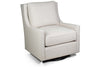 Image of Tamron "Quick Ship" Pillow Back Swivel / Glider Fabric Accent Chair