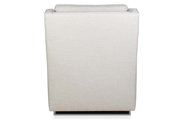 Tamron "Quick Ship" Pillow Back Swivel / Glider Fabric Accent Chair