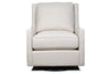 Image of Tamron "Quick Ship" Pillow Back Swivel / Glider Fabric Accent Chair