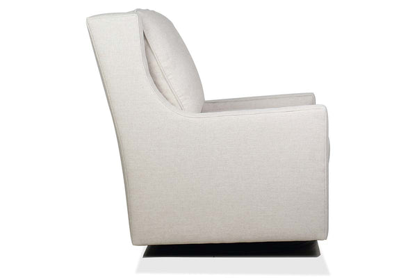 Tamron "Quick Ship" Pillow Back Swivel / Glider Fabric Accent Chair