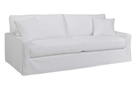 Tatum 87 Inch "Quick Ship" Slipcovered Sofa