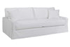 Image of Tatum 87 Inch "Quick Ship" Slipcovered Sofa