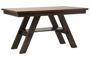 Thayer Contemporary 7 Piece Light And Dark Gathering Pedestal Table Dining Set With Splat Back Side Chairs