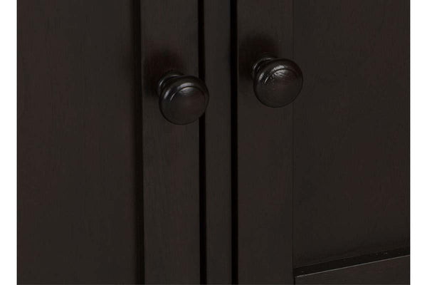 Thayer Contemporary Light And Dark Espresso Storage Dining Buffet