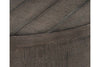 Image of Tristan I Farmhouse Style Charcoal Round Drum Cocktail Table