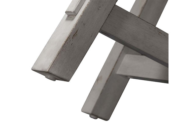 Tristan II White Farmhouse Style Occasional Table Collection