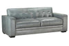 Image of Uptown 87 Inch "Designer Style" Modern Track Arm Biscuit Back Sofa