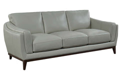 Verne Modern Leather Pillow Back Furniture Collection