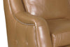 Image of Vernon 84 Inch "Designer Style" English Arm Leather Sofa