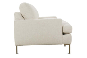 Victoria 96 Inch Sofa with Metal Legs