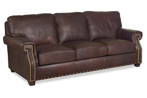 Vincent 90 Inch "Designer Style" Square Track Arm Pillow Back Sofa