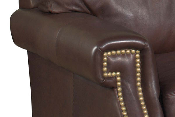 Vincent 90 Inch "Designer Style" Square Track Arm Pillow Back Sofa