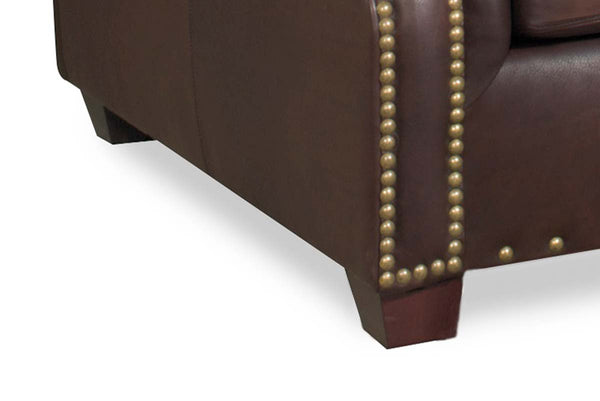 Vincent 90 Inch "Designer Style" Square Track Arm Pillow Back Sofa