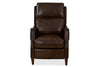 Image of Wallace Allman 3-Way Power "Quick Ship" Transitional Leather Recliner