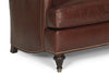 Image of Wesley Traditional English Arm Leather Club Chair