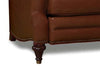 Image of Wesley Leather English Arm Recliner With Nailhead Trim