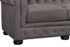 Image of Wessex 100" Inch "Quick Ship" Tufted Leather Chesterfield Sofa - In Stock