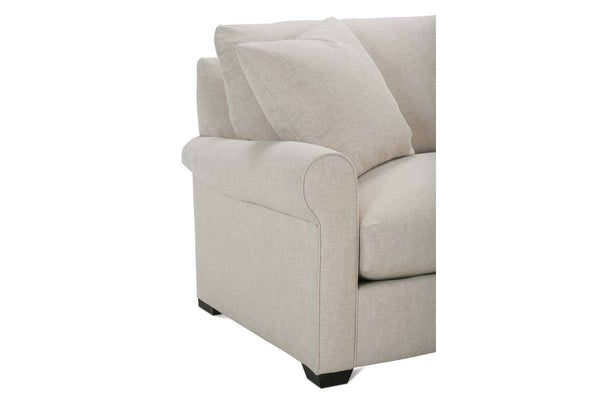 Winona II 94 Inch Fabric Upholstered 2 Cushion Roll Arm Sofa