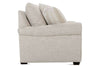 Image of Winona I 94 Inch Fabric Upholstered Single Bench Seat Roll Arm Sofa