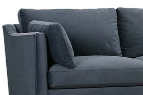 York Two Piece Pillow Back Sectional With Chaise (Version 1 As Configured)