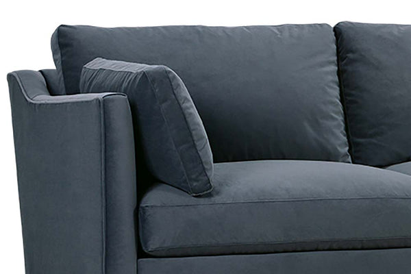 York Two Piece Pillow Back Sectional With Chaise (Version 1 As Configured)