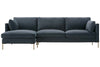 Image of York Two Piece Pillow Back Sectional With Chaise (Version 2 As Configured)