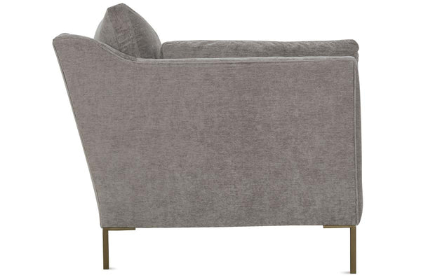 York 90 Inch w/ Metal Legs "Designer Style" Single Bench Seat Sofa